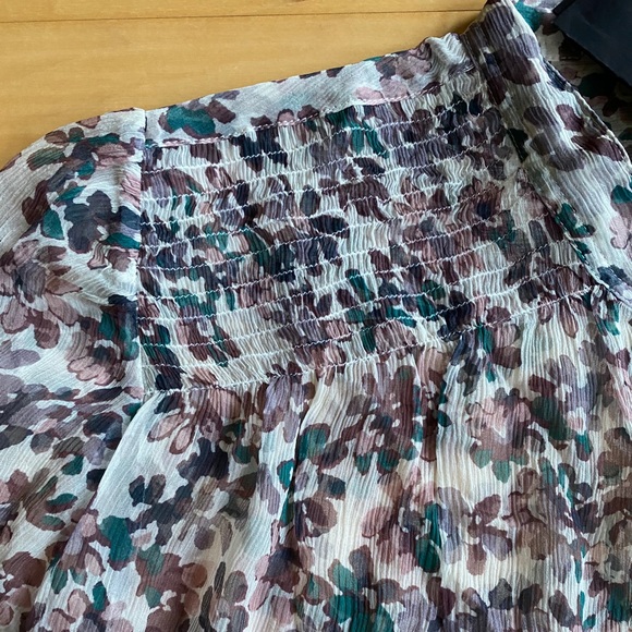 ⭐️HP🎉NWT Rag and Bone Susan Blouse Ivory Floral - Picture 11 of 16